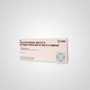 JANUMET XR CP (Sitagliptin Phosphate & Metformin Hydrochloride SR Combipack)